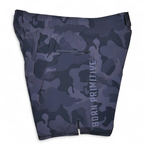 Born Primitive Shorts Mens 40 Brown Digital Camo Patriotic American Defender 3.0 - Picture 10 of 16
